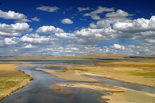 Tuo River and landscape, Sichuan, southeastern China